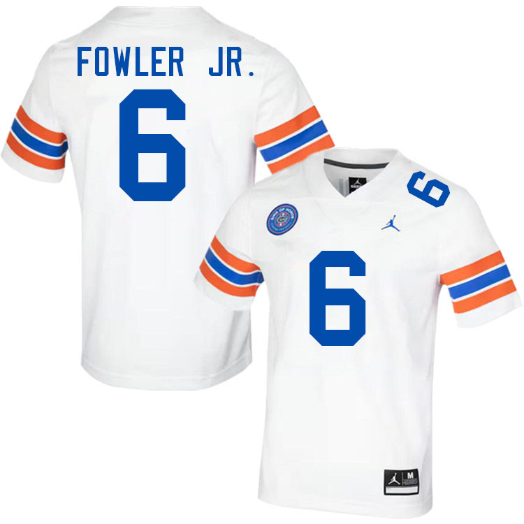 Dante Fowler Jr. Florida Jersey,Florida Gators #6 Dante Fowler Jr. Jersey Youth Uniforms-Throwback White